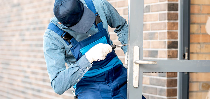 Pivot Storefront Door Locks Installation in South San Jose Hills, California