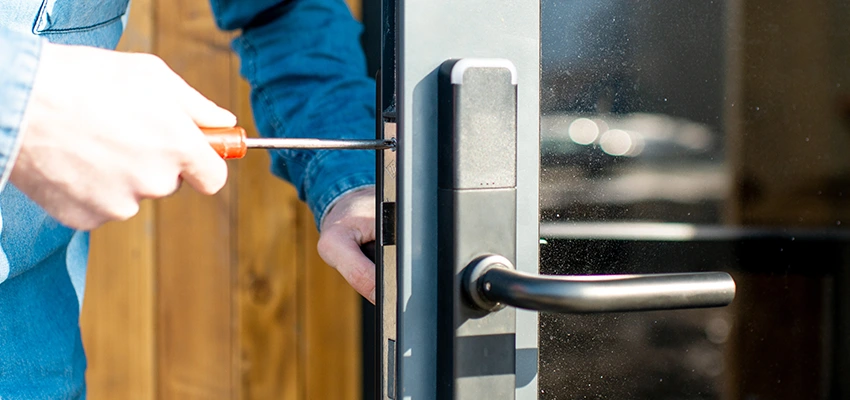 Aluminium Door Lock Replacement in South San Jose Hills, California